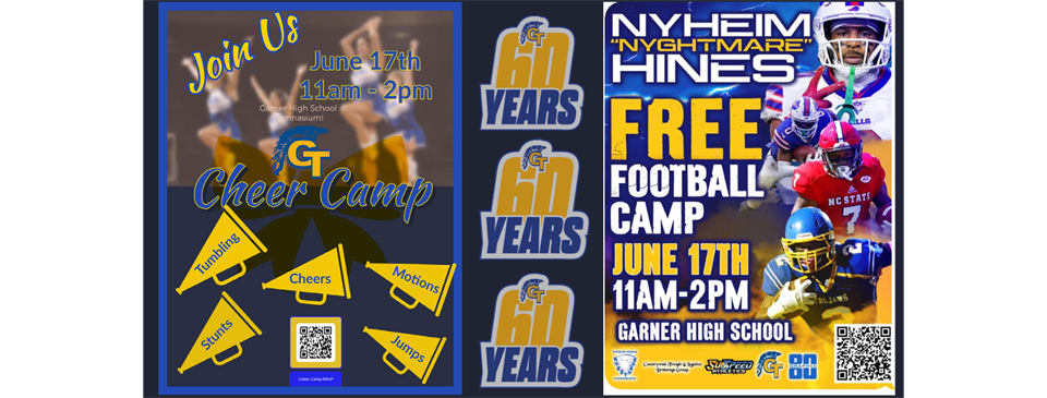 FREE Football and Cheer Camps