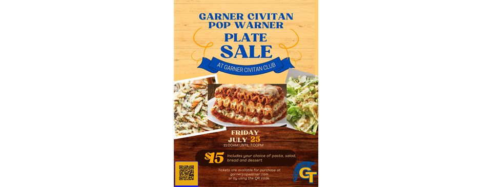 GCPW Plate Fundraiser