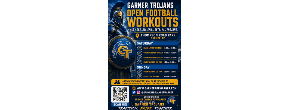 Open Workouts this Weekend!