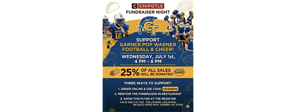 Chipotle Fundraiser
